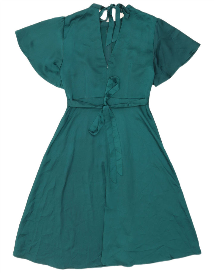 Rochie A-Line Oasis pentru femei UK 12 Poliester verde mediu