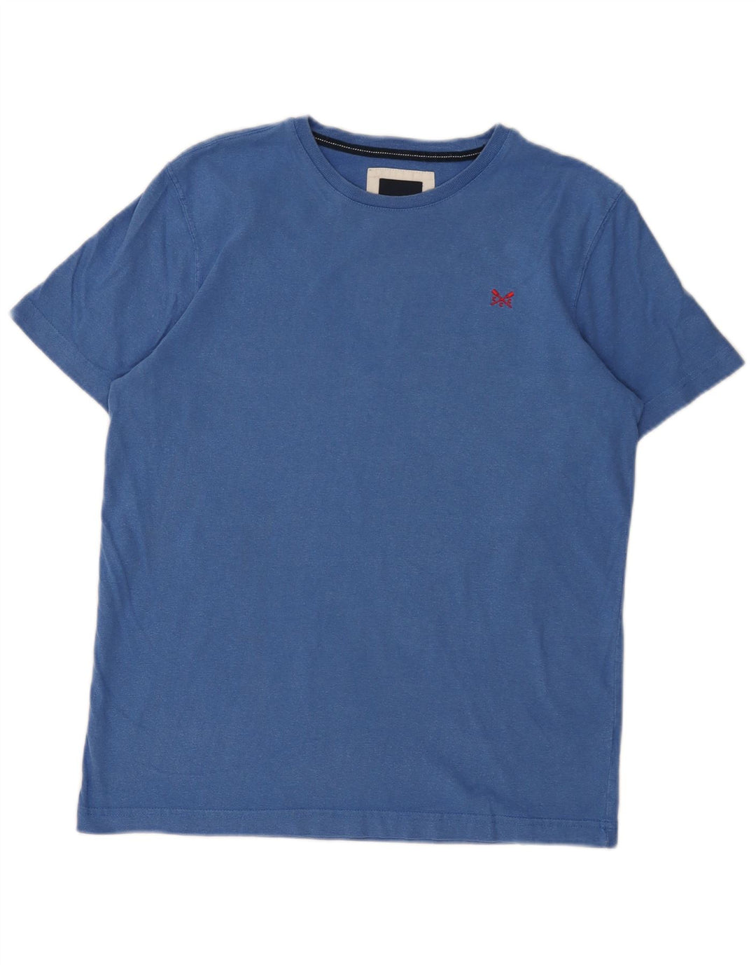 Crew Clothing Tricou Bărbați Top Medium Blue Bumbac