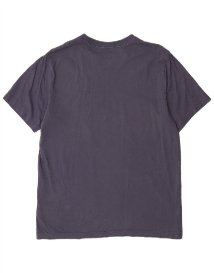 Tricou grafic Jordan pentru bărbați Top mediu din bumbac bleumarin