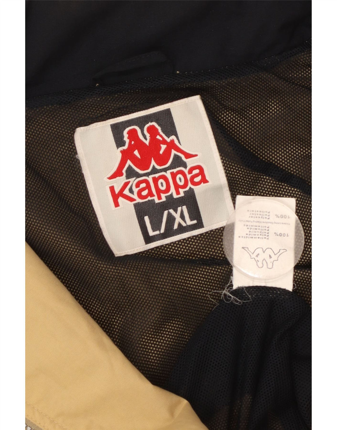 Jachetă de ploaie pentru bărbați Kappa UK 42 XL Bej Poliamidă