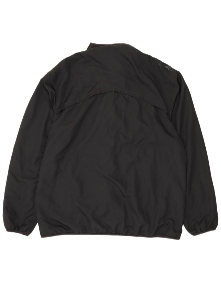 Jachetă de trening pentru bărbați Nike Marea Britanie 45/47 XL, poliester color bloc negru
