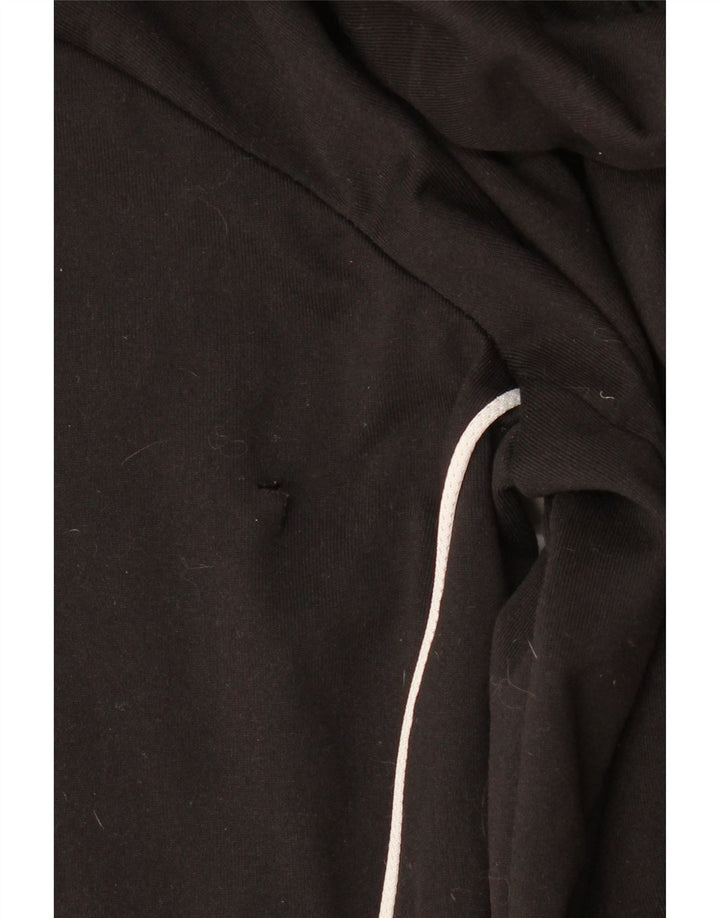 Pulover Adidas Aeroready Zip pentru bărbați, poliester negru mic