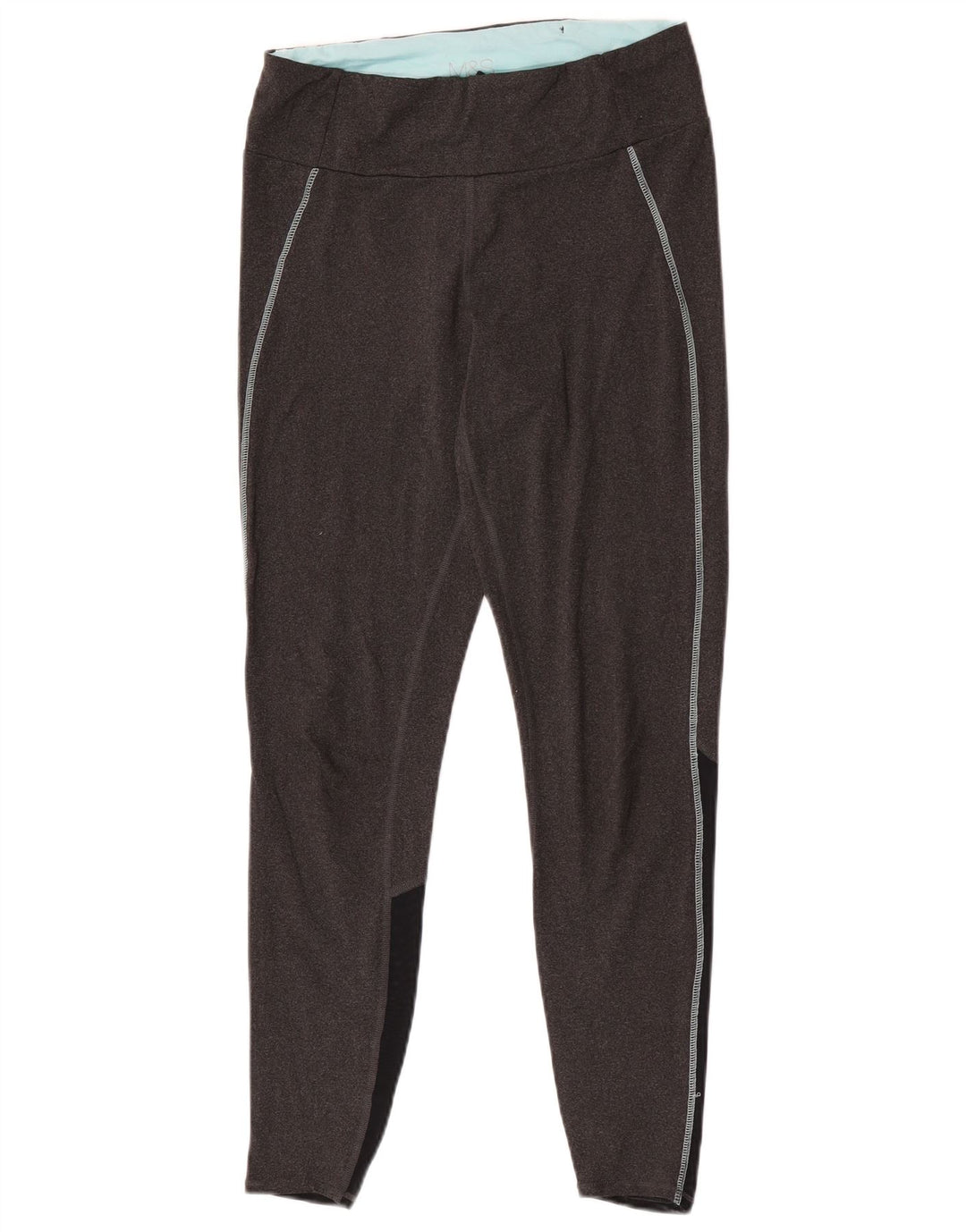 Leggings pentru femei Marks & Spencer UK 12 Gri mediu Poliester color bloc