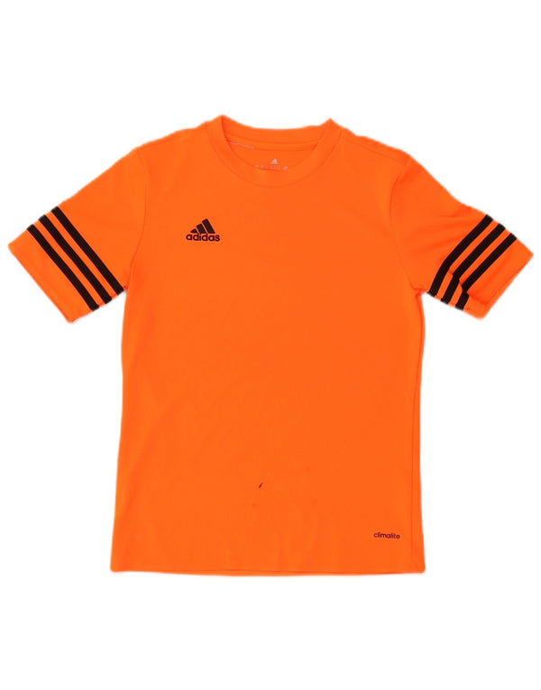 Tricou grafic Adidas pentru băieți Top 11-12 ani Sport mare portocaliu