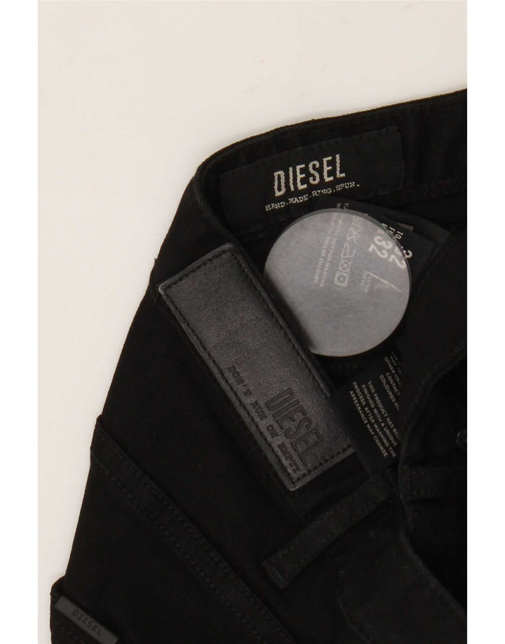 Blugi slim pentru bărbați Diesel W32 L32 bumbac negru