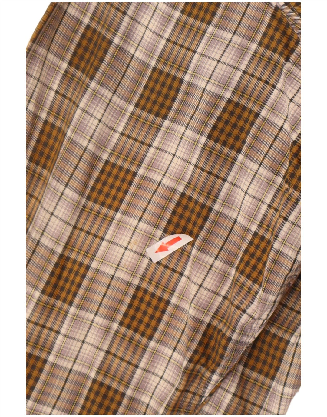Cămașă din flanel pentru bărbați Wrangler, XL, maro, carouri