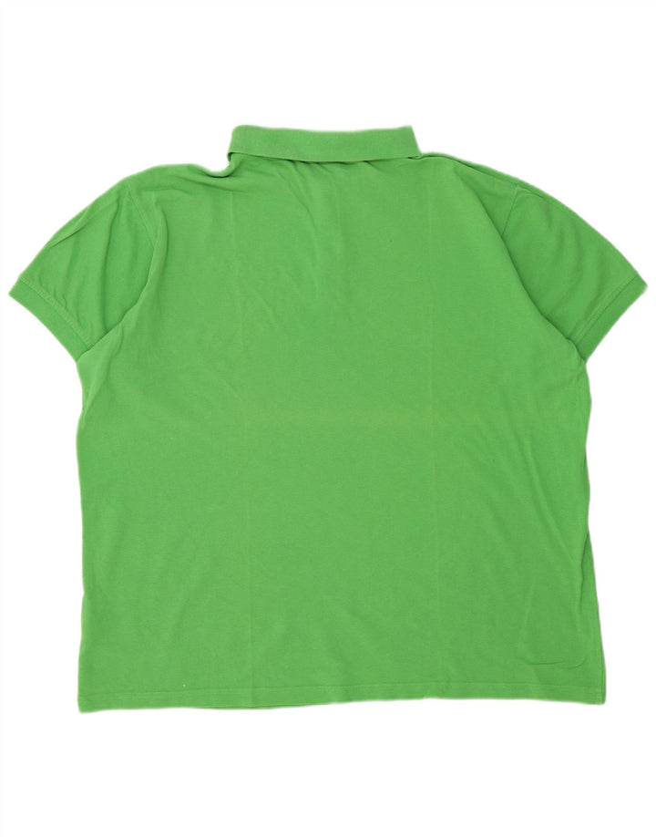 Cămașă polo pentru bărbați KAPPA XL bumbac verde
