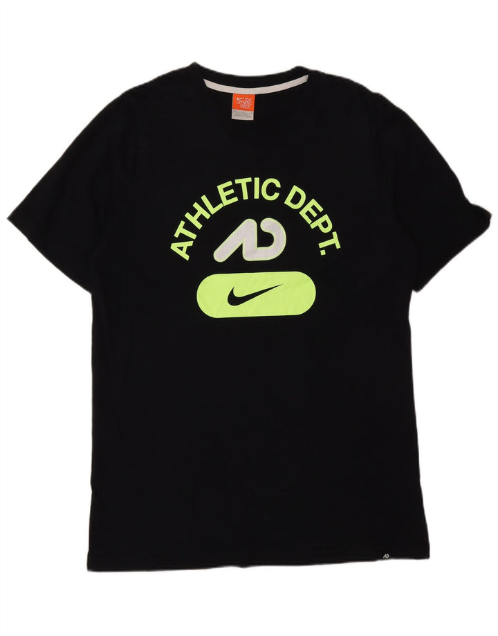 Tricou grafic pentru bărbați NIKE Top mare negru