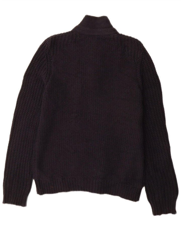 Pulover cardigan pentru bărbați TED BAKER Mărimea 4 mare bumbac bleumarin