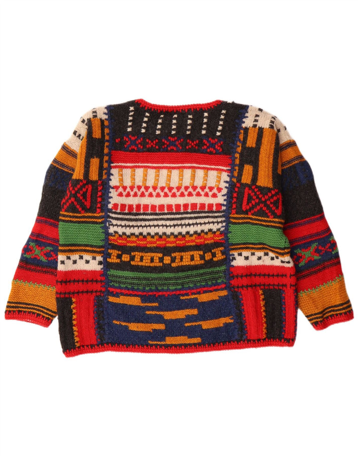 Pulover pentru damă THE WEST END cu gât de barcă UK 14 Medium Multicolor