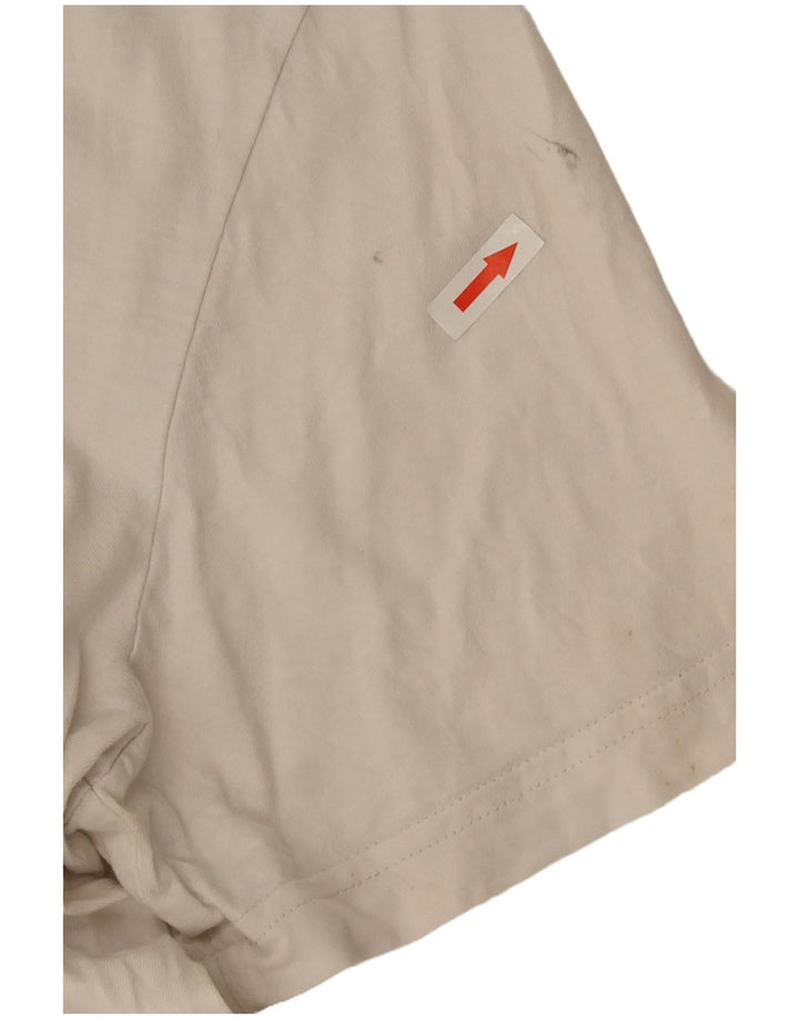 Tricou grafic Puma pentru bărbați Top mare din bumbac alb
