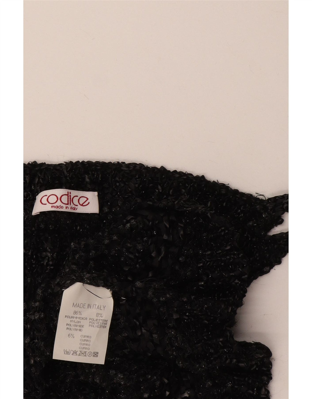 Top Crop pentru femei Codice, cu vedere prin cap, UK 8, mic, gri, poliamidă cu pete