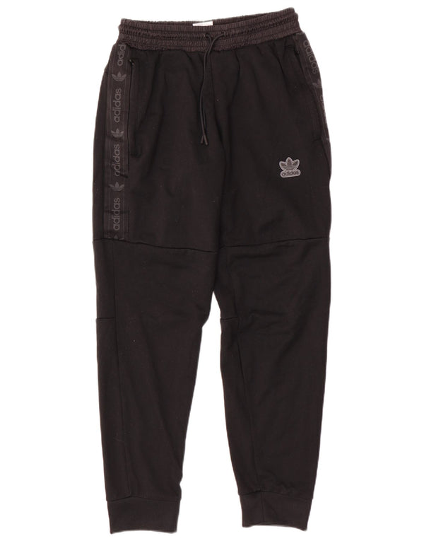 Pantaloni de trening cu grafic pentru bărbați Adidas Pantaloni de jogging Poliester mediu negru