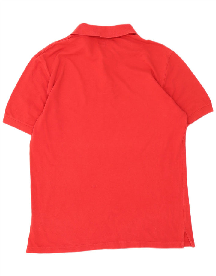 Tricou polo pentru bărbați Armani Jeans, bumbac roșu mare