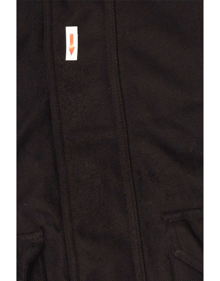 Manton căptușit cu glugă pentru femei Mountain Warehouse UK 10 Poliester negru mic