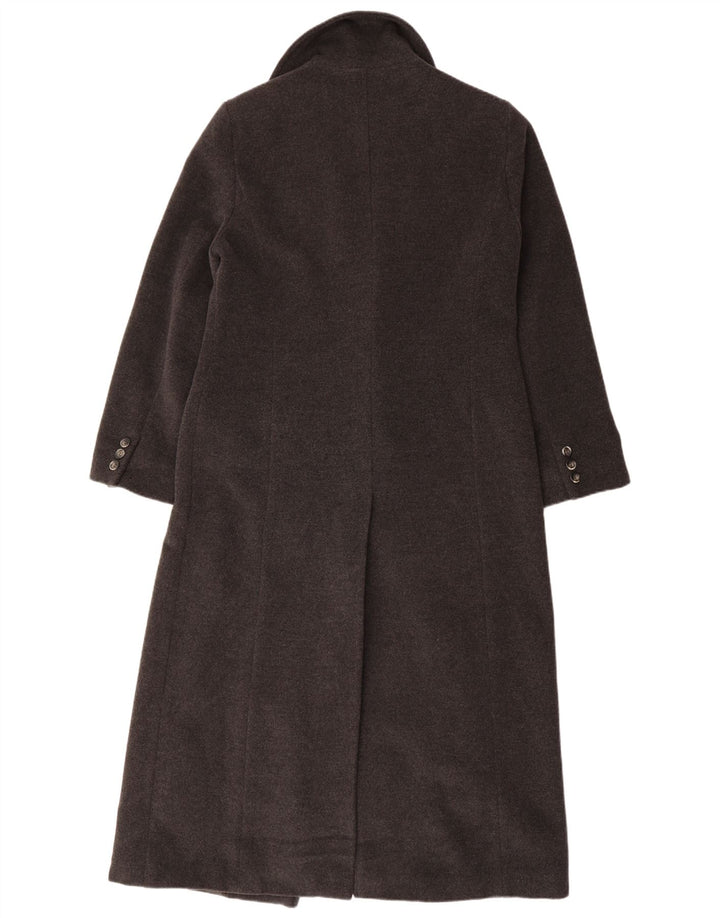 Palton dublu pentru femei MARELLA UK 14 mare, gri, lână virgină