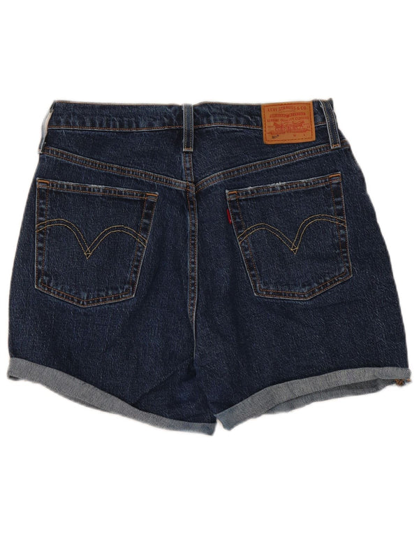 Pantaloni scurți Levi's 501 Denim W30 Medium Bluemarin Bumbac