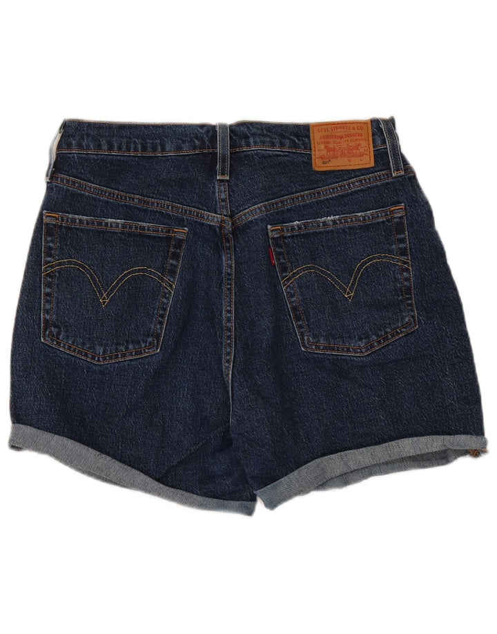 Pantaloni scurți Levi's 501 Denim W30 Medium Bluemarin Bumbac