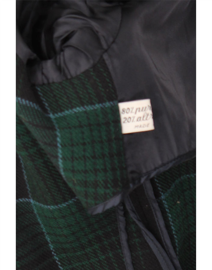 Pardesiu pentru bărbați vintage EU 48 Mediu Lână bleumarin