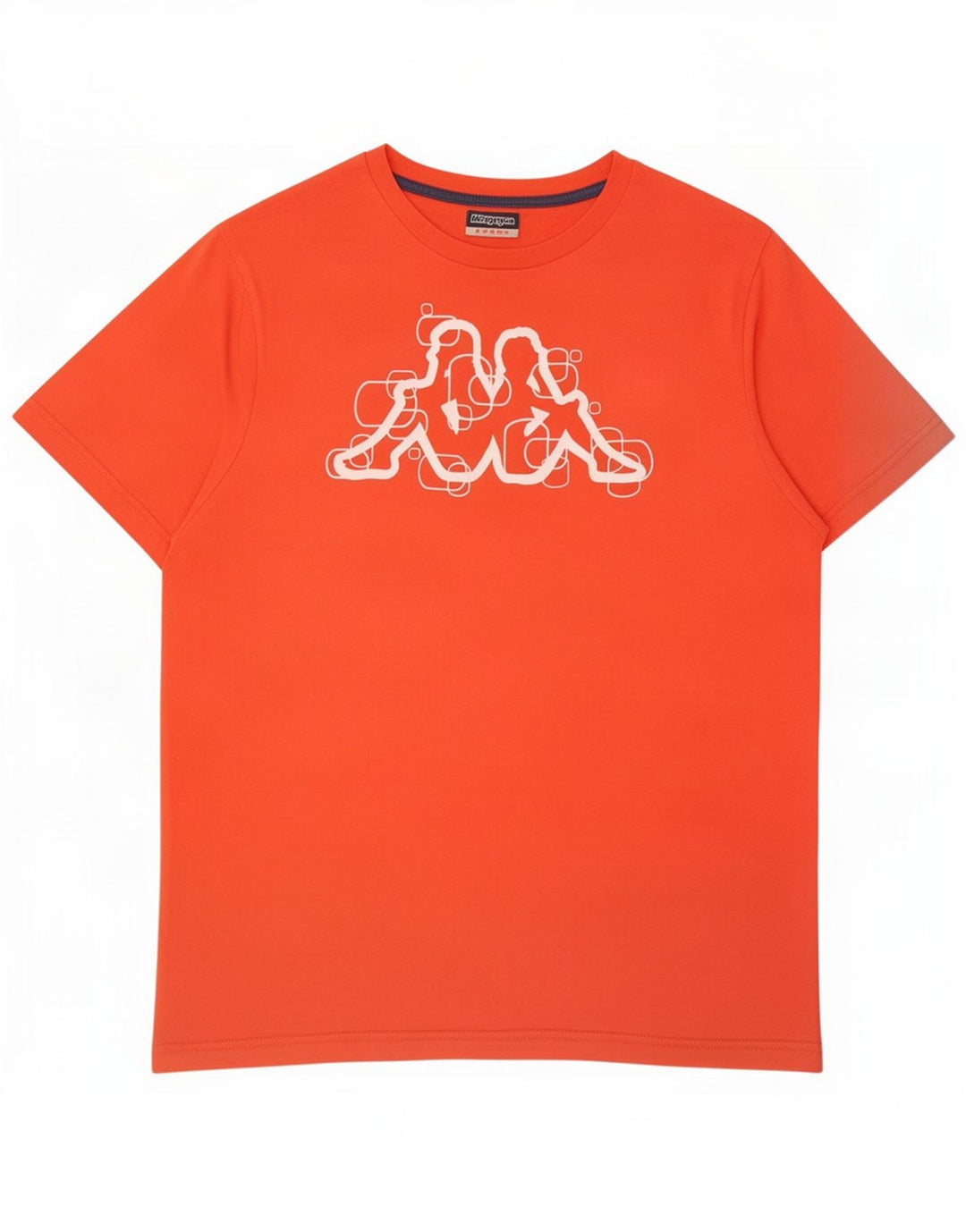 Tricou grafic pentru bărbați Kappa Top mare portocaliu