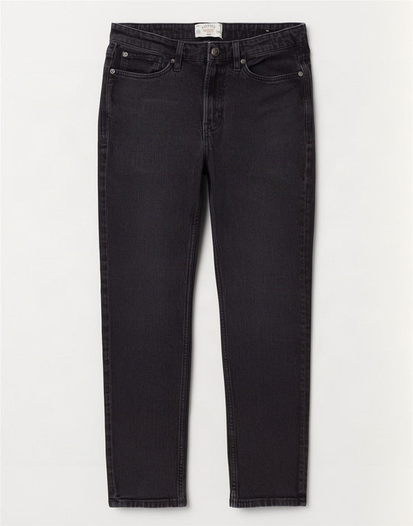 Blugi slim pentru bărbați Fat Face W30 L30 bumbac negru