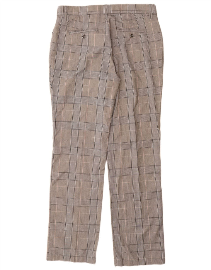 Pantaloni casual Lee pentru femei cu talie medie US 12 Large W32 L32 Poliester gri