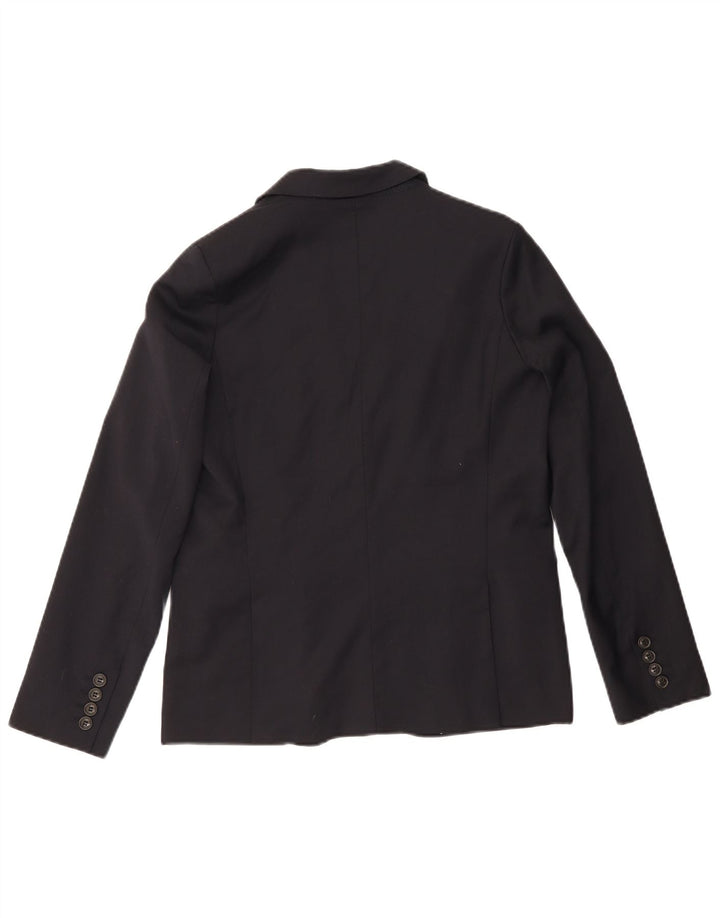 Jachetă Blazer cu 2 nasturi pentru băieți Zara 13-14 ani Poliester bleumarin