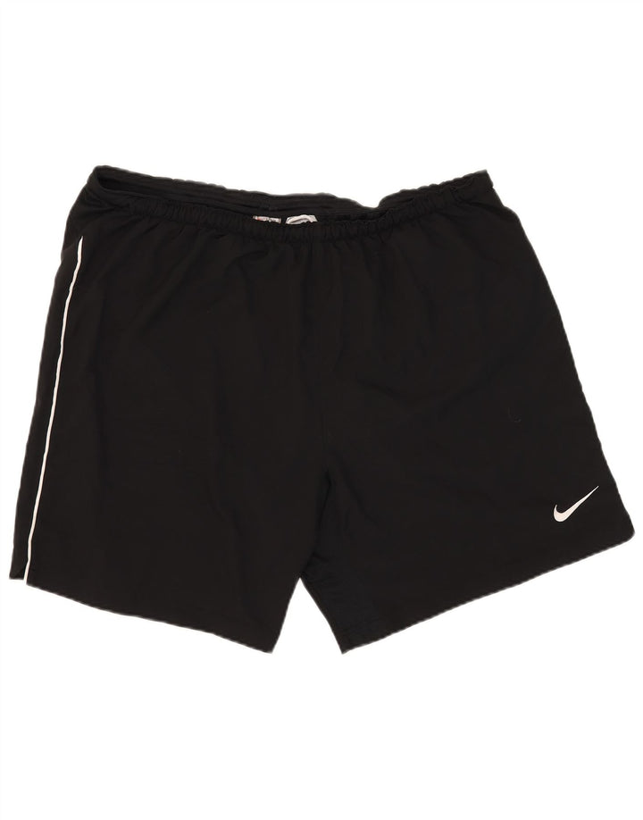 Pantaloni scurți sport Nike pentru bărbați 2XL, poliester negru