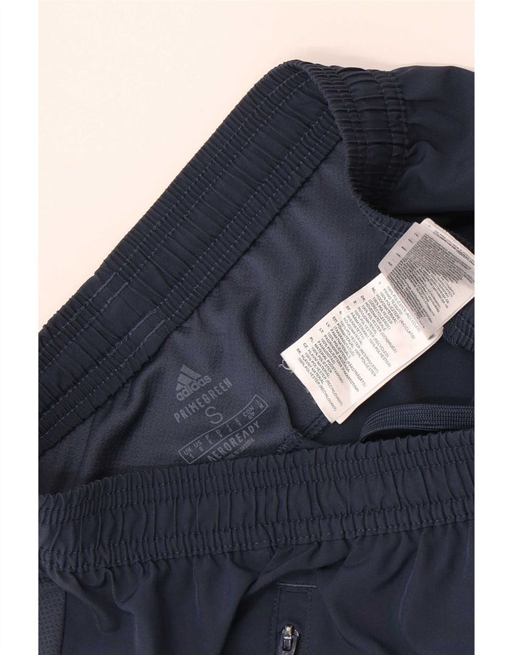 Pantaloni scurți sport Aeroready Adidas pentru bărbați, poliester mici, albastru