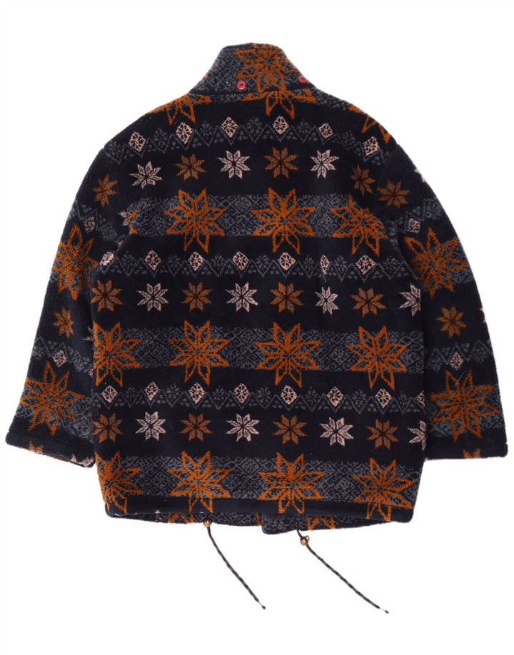 Jachetă fleece pentru bărbați Astrolabio UK 40 mare, albastru, poliester floral