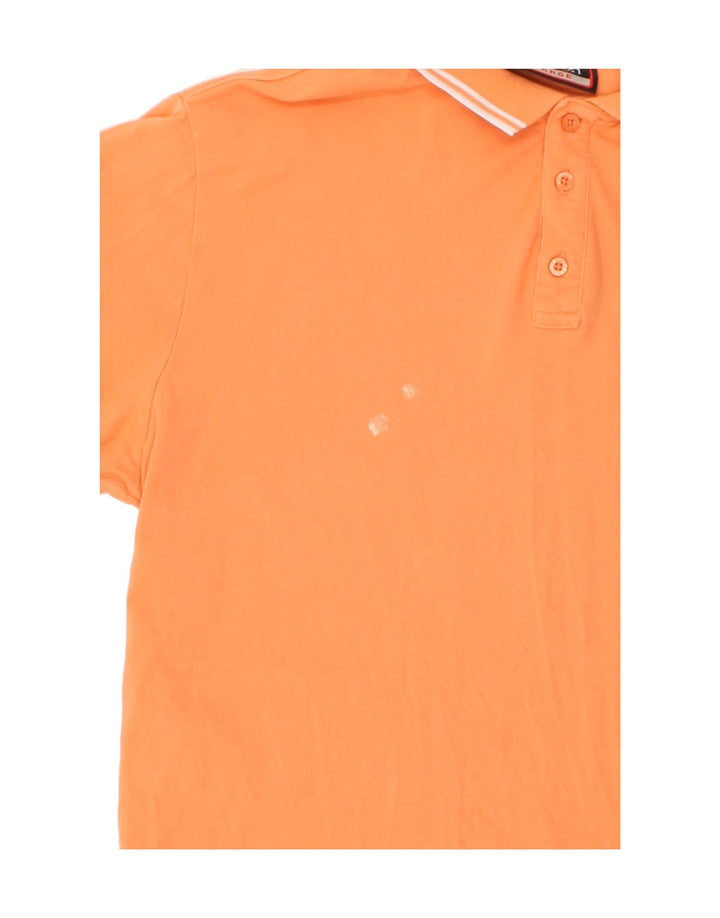 KAPPA Mens Polo Shirt Large Orange Vintage Kappa and Second-Hand Kappa from Messina Hembry 