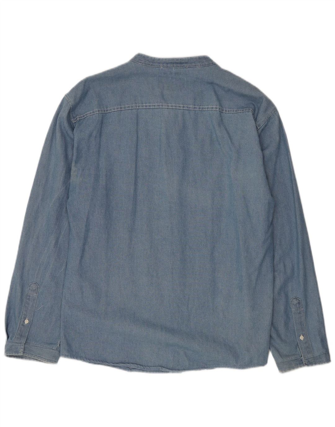 Cămașă din blugi pentru bărbați AMERICAN RAG, bumbac albastru 3XL