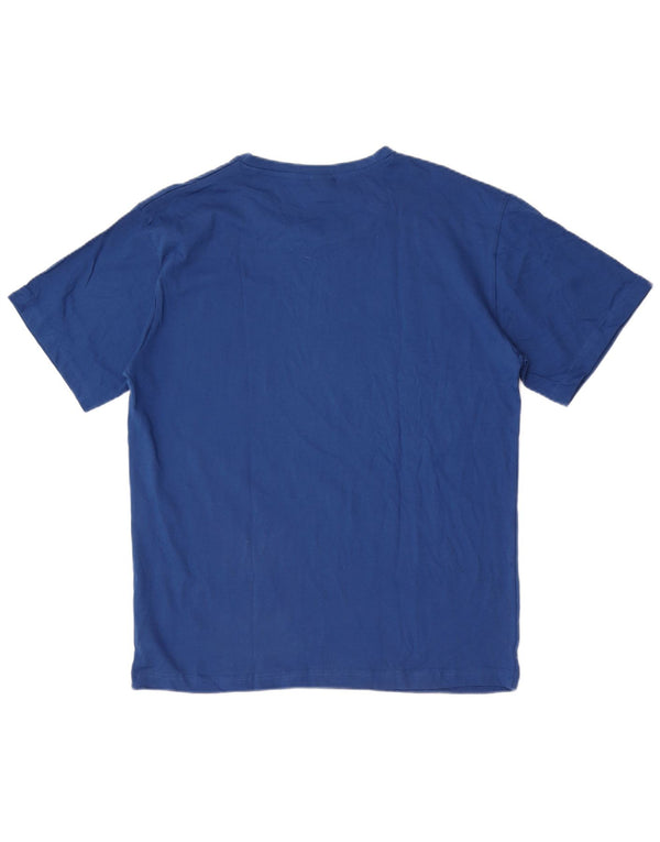 Tricou Bărbați Lotto Top XL Bumbac Albastru