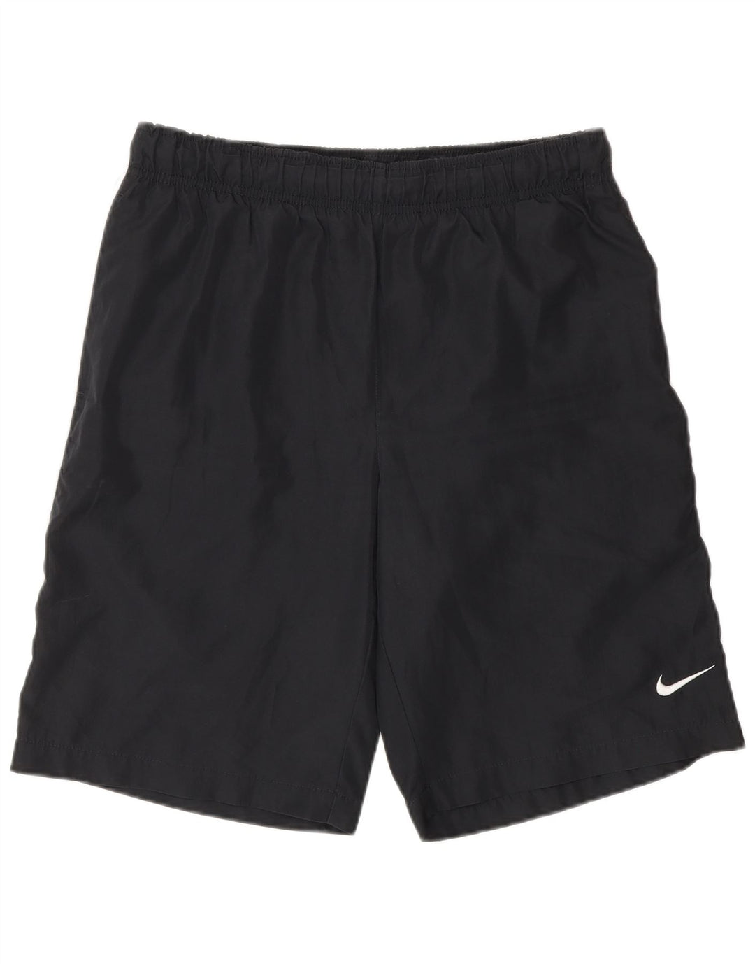 Pantaloni scurți de înot Nike pentru bărbați, poliester mediu negru