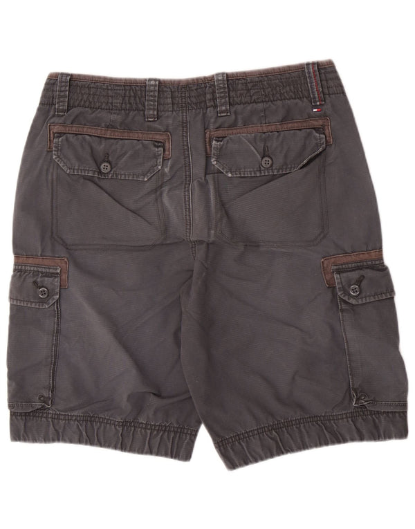 Pantaloni scurți cargo Tommy Hilfiger pentru bărbați, mediu W31, bumbac gri