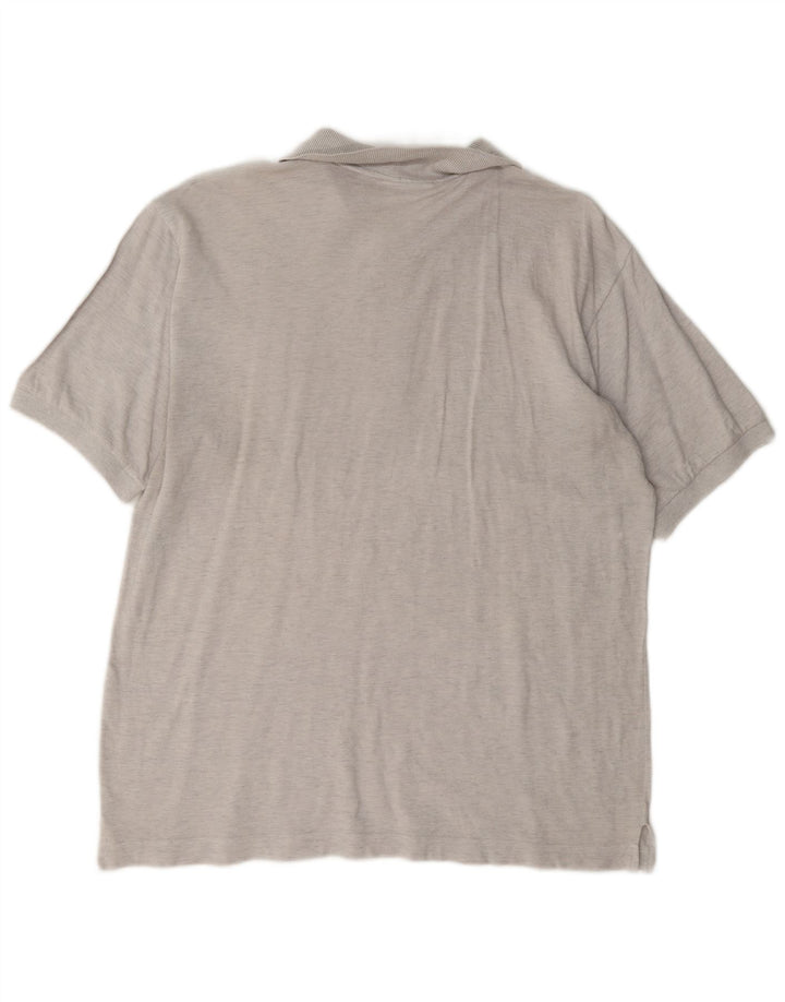 Tricou polo Sergio Tacchini pentru bărbați IT 50 bumbac gri mediu