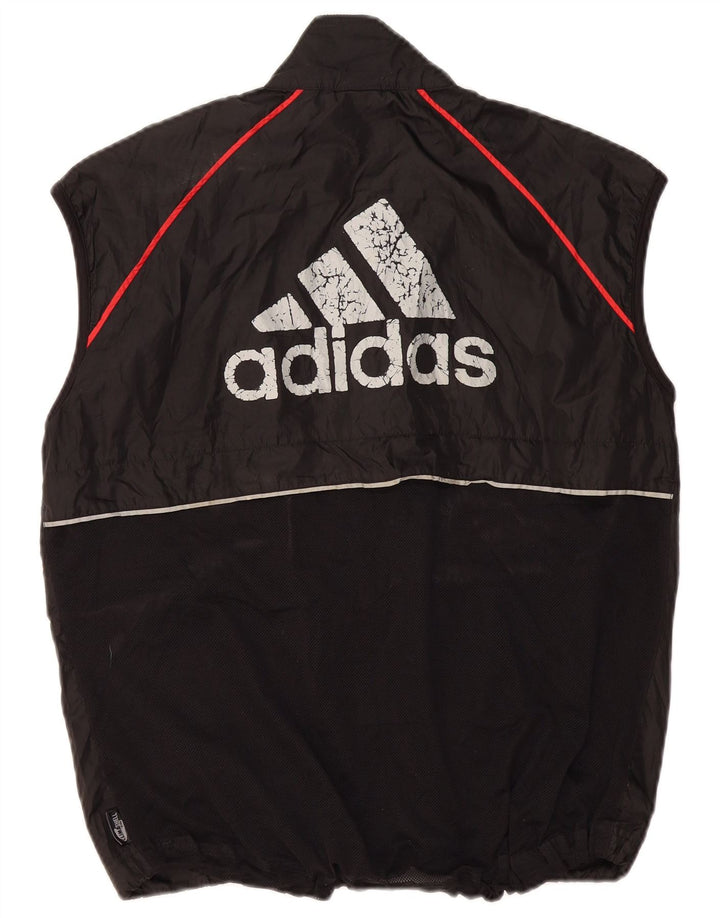 Adidas pentru bărbați Climashell Graphic Trening Top Jachetă mare, negru, poliester