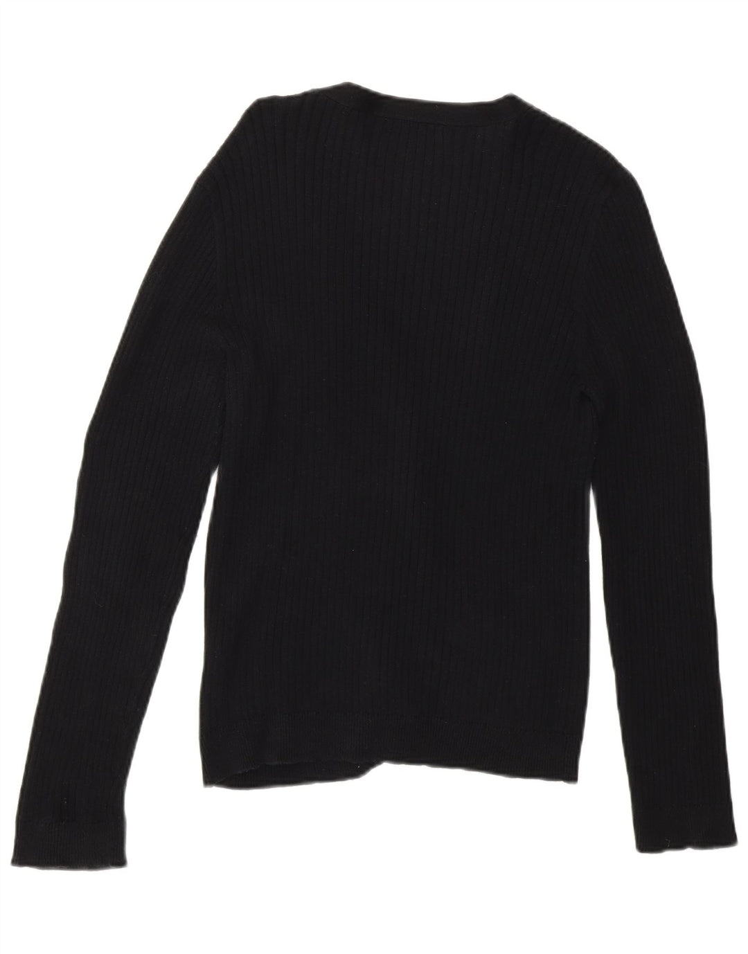 Pulover cardigan mic pentru femei Chaps UK 14 bumbac mediu negru