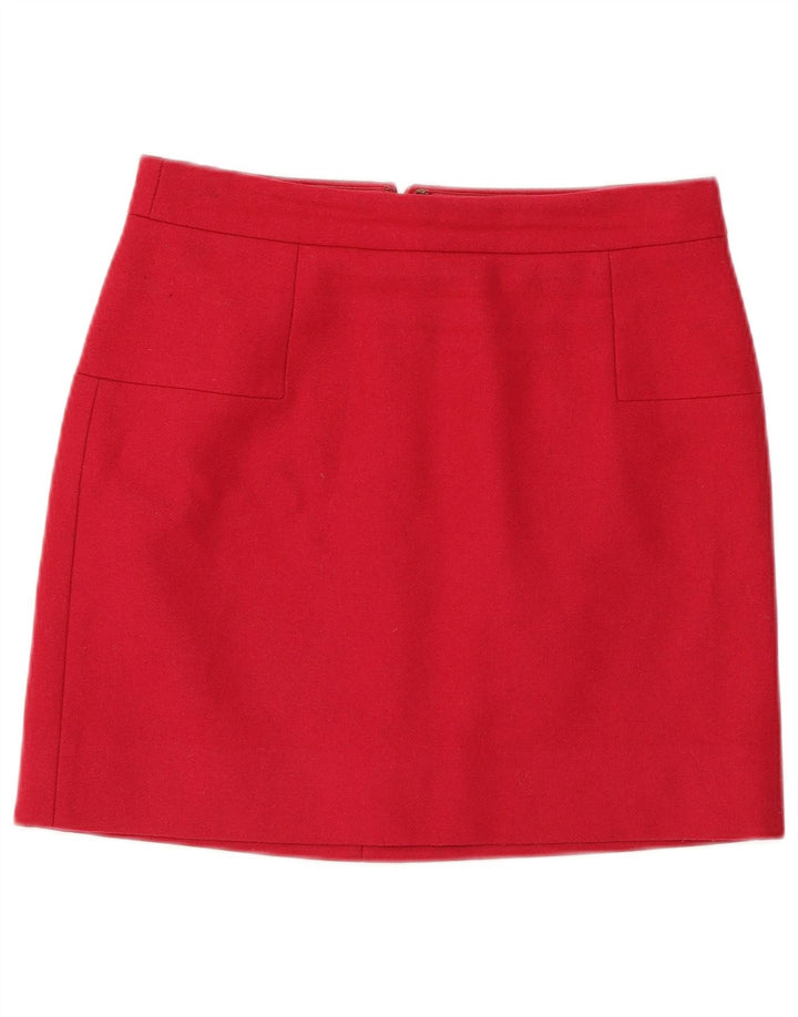Fusta mini pentru femei J. Crew US 2 XS W28 Lână roz