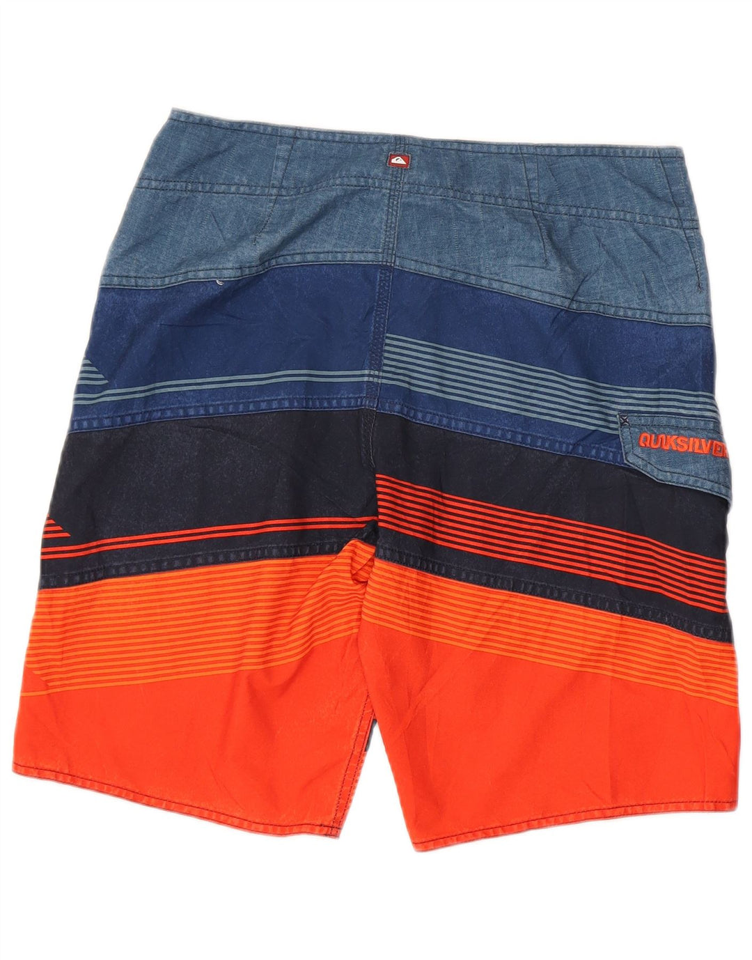 Pantaloni scurți de înot grafic QUIKSILVER pentru bărbați, medii, multicolore, în dungi