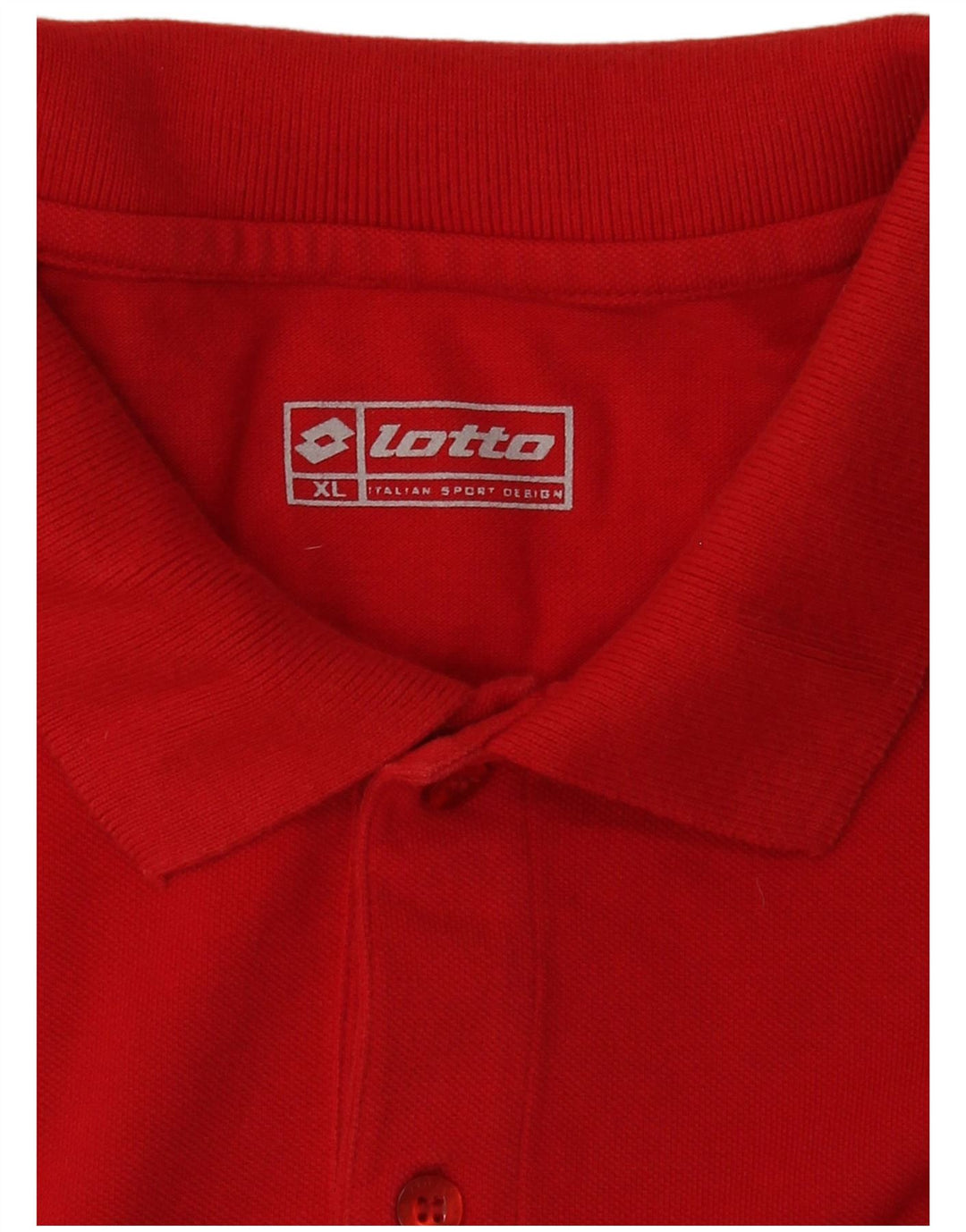 Tricou polo pentru bărbați Lotto XL Roșu