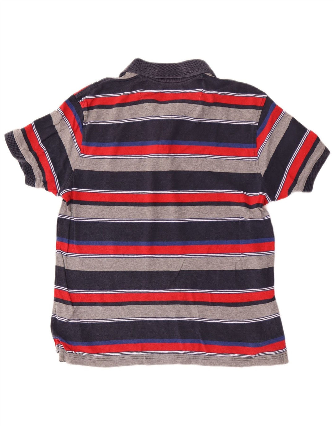 Cămașă polo pentru bărbați Marks & Spencer Blue Harbour, cu dungi mici, multicolore
