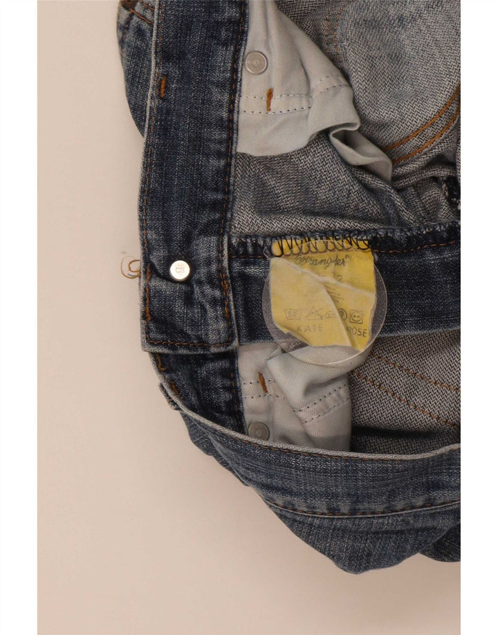 Blugi drepti Wrangler pentru femei Kate W30 L32 albastru