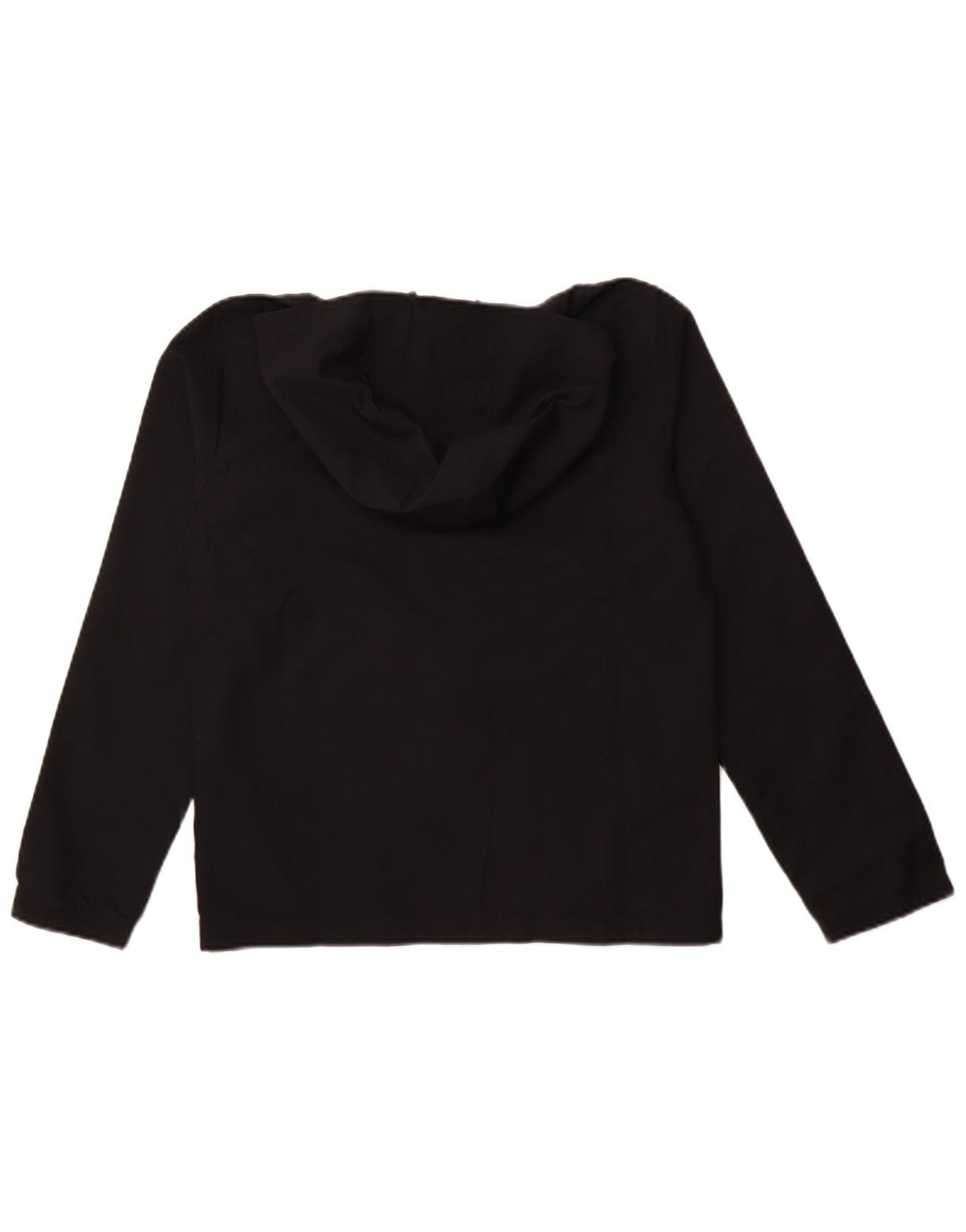 Jachetă de ploaie cu glugă Under Armour pentru băieți, 11-12 ani, mare, neagră