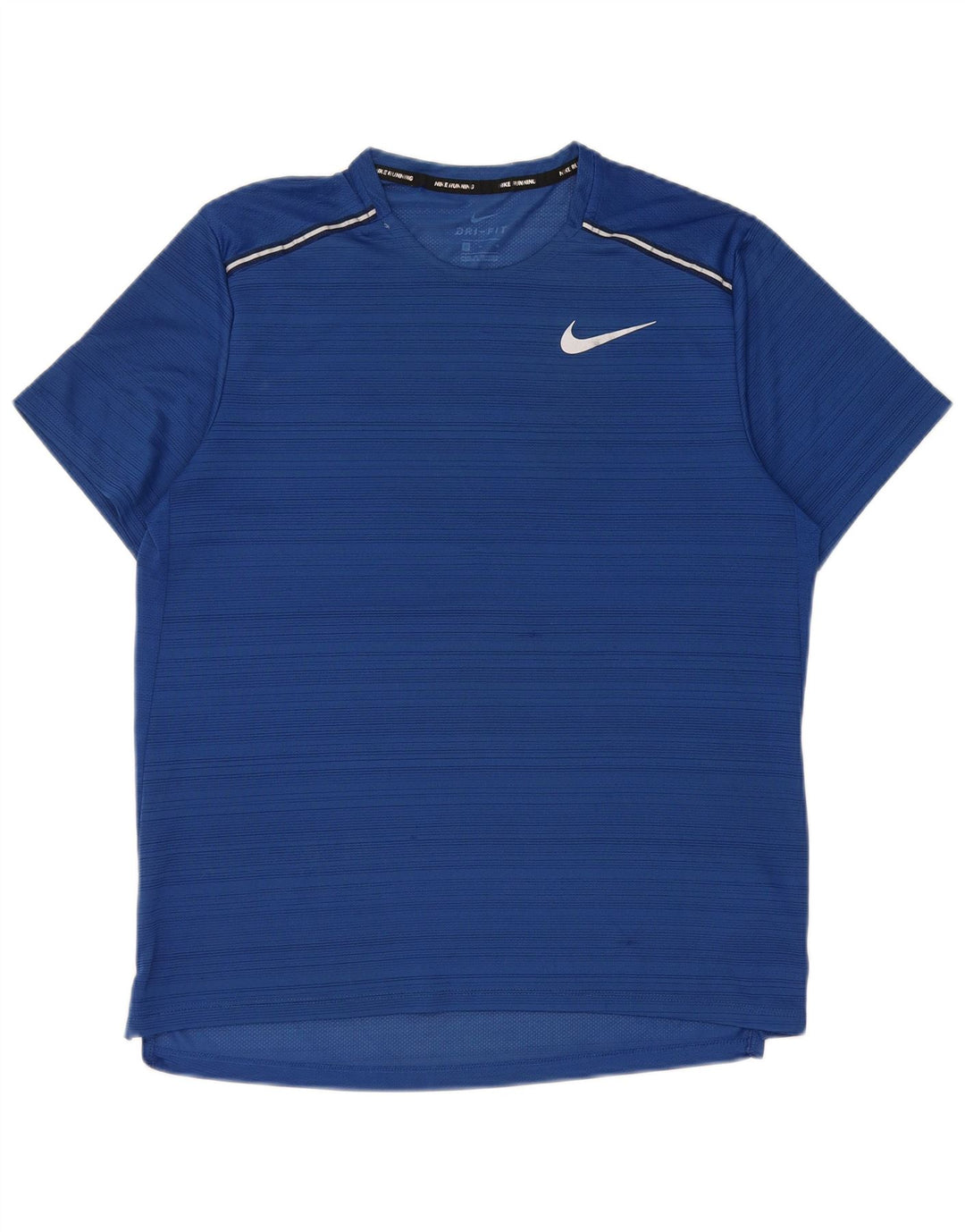 Tricou Nike Dri Fit pentru bărbați Top Medium Blue Poliester Pinstripe