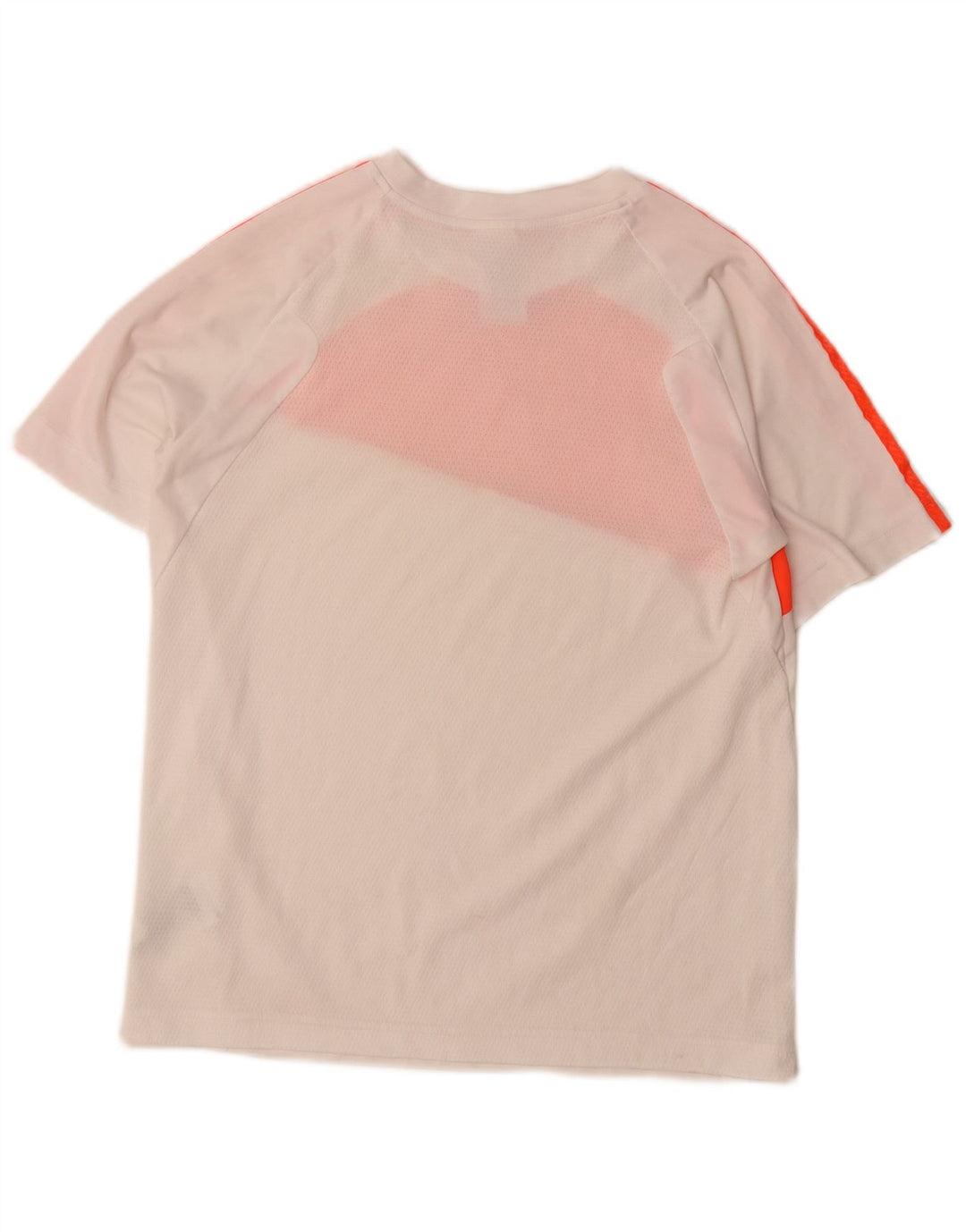 Tricou grafic Adidas pentru băieți Top 13-14 ani, alb, poliester color bloc