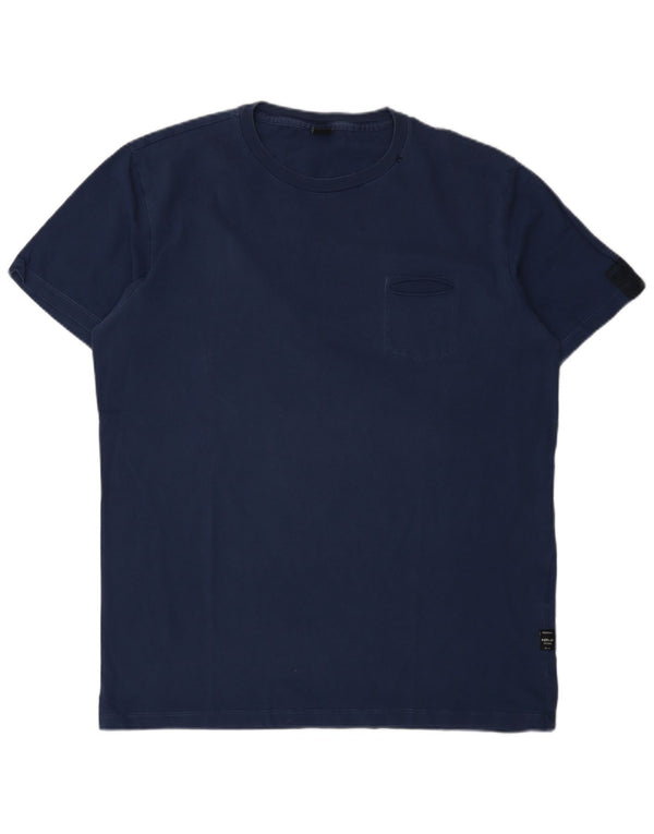 Tricou pentru bărbați Replay Top XL Bleumarin