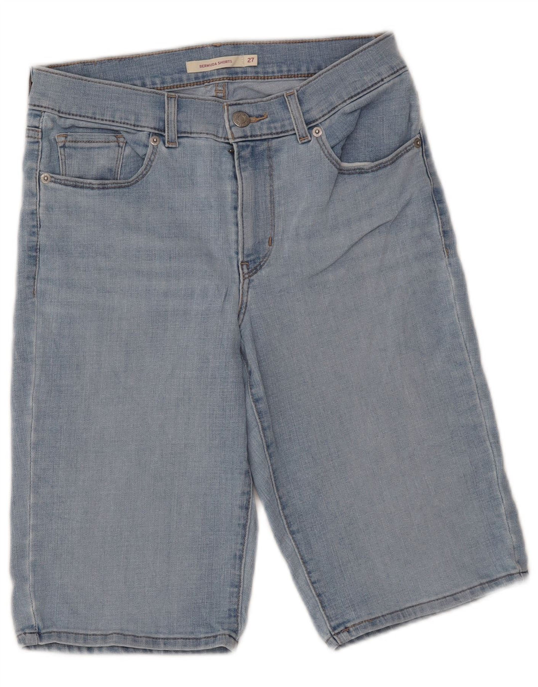 Bermudă de damă LEVI'S din denim W27 Small Blue Bumbac