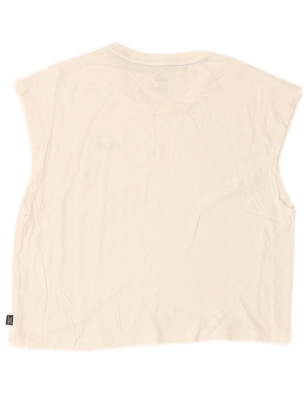 Vestă grafică supradimensionată pentru femei PUMA UK 6 XS alb