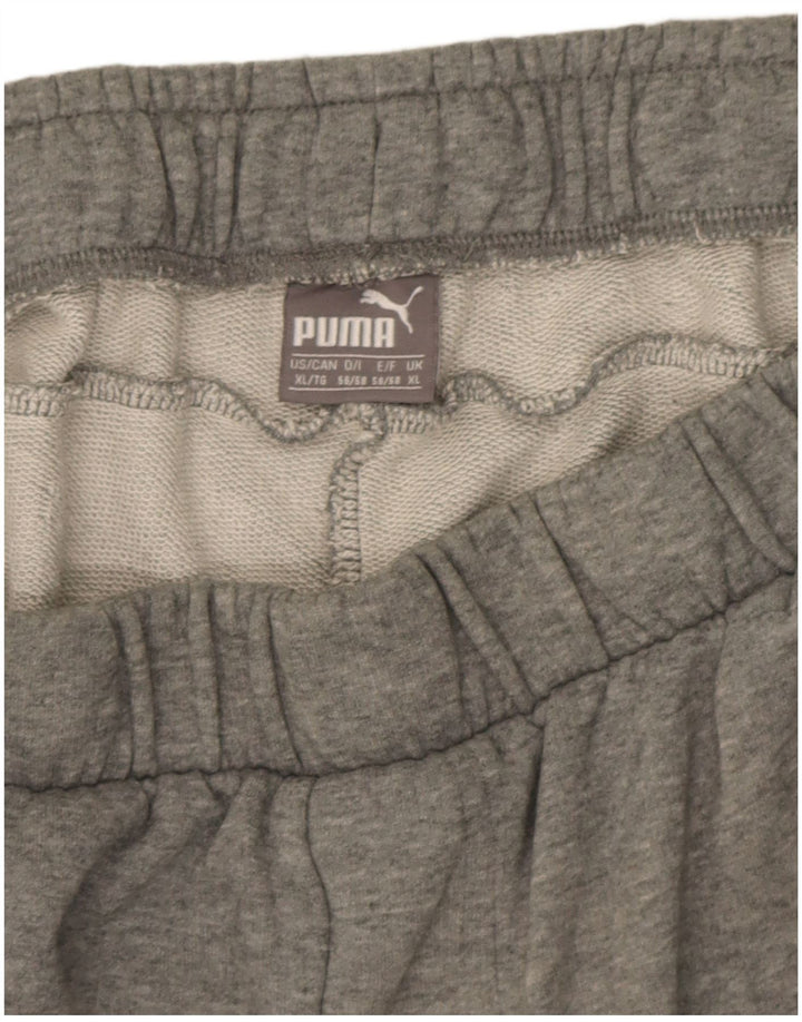Pantaloni scurți sport pentru bărbați Puma, XL, gri bumbac pete